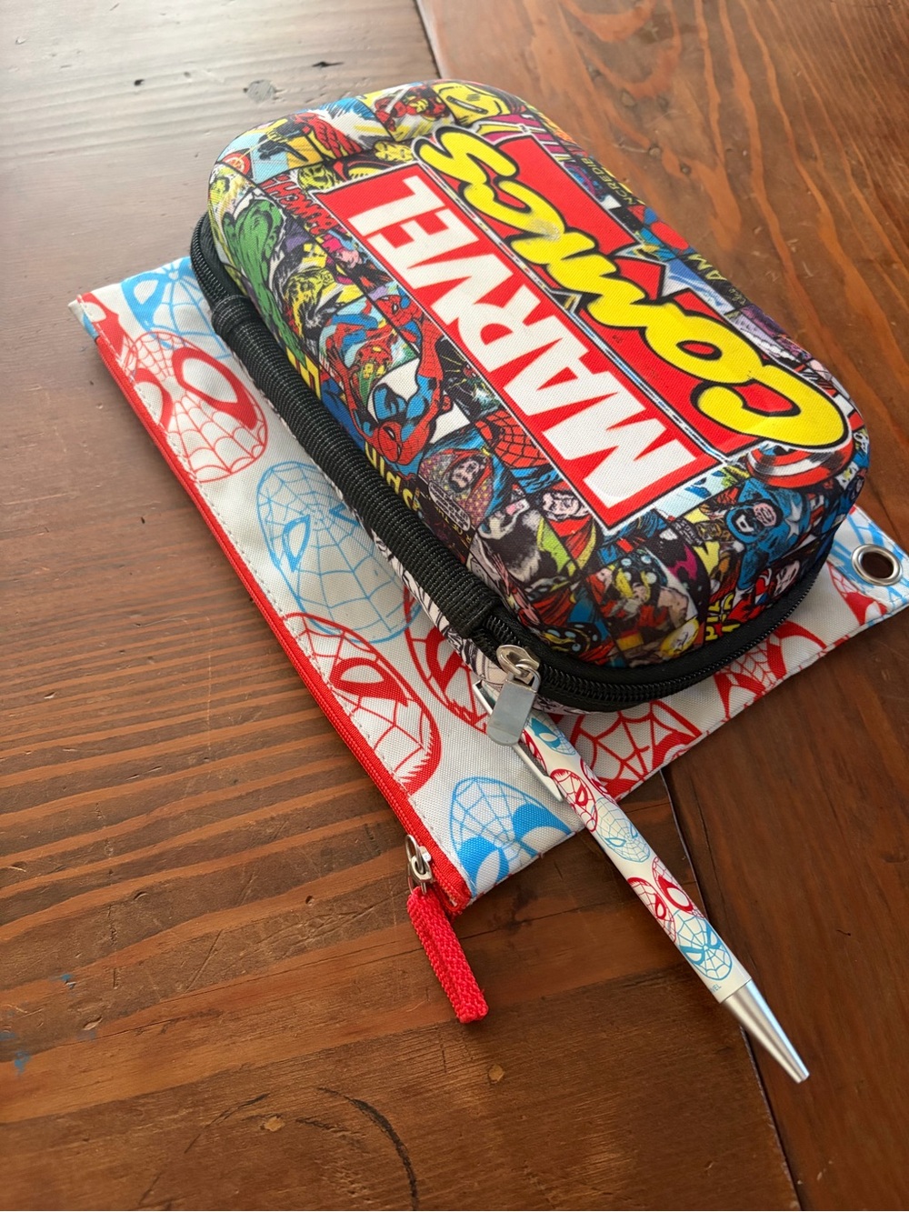 Marvel pencil cases